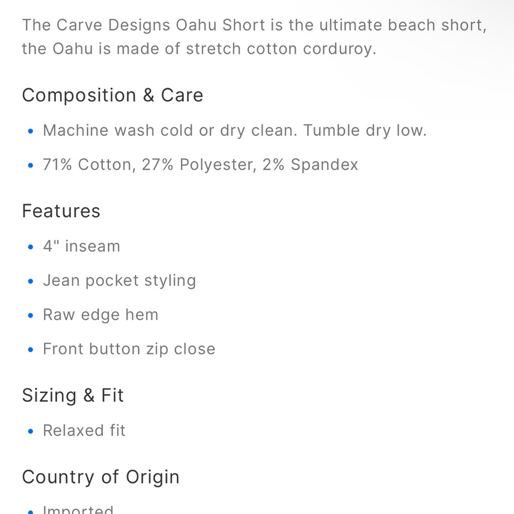 Carve Dog Town Shorts. Size 6 View 5